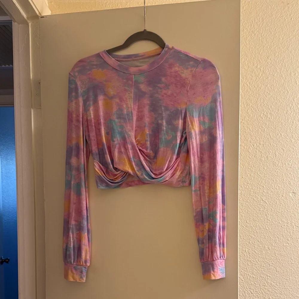 LoveShackFancy Tie-Dye Lounge Set - Picture 4 of 5